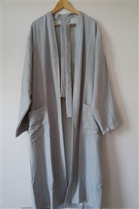 Bathrobe - Bathrobe Collection - Herringbone light grey