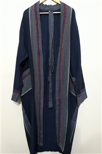 Bathrobe - Bathrobe Collection - Navy blue Coral