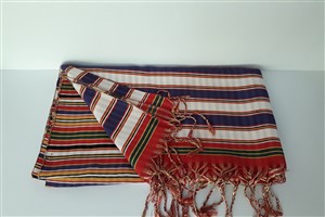 Ethnic Product - ethnic weaving - Purple striped Trablus Kuşak belt